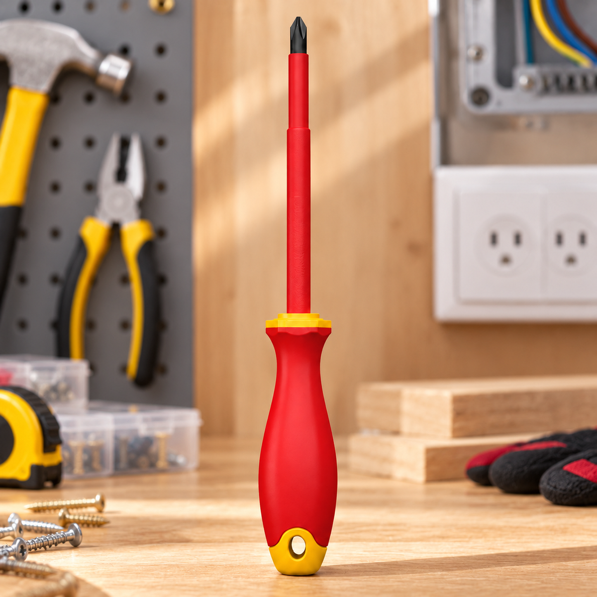 Insulated Phillips Screwdriver workshop scene