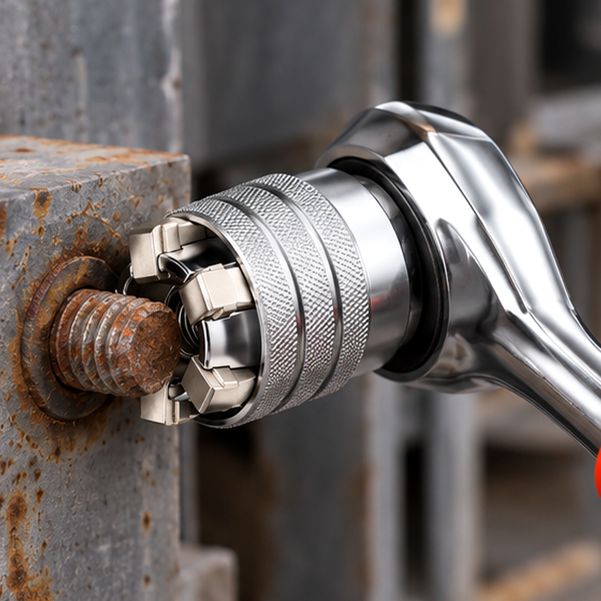 Universal Faucet Nut Wrench in-use scene
