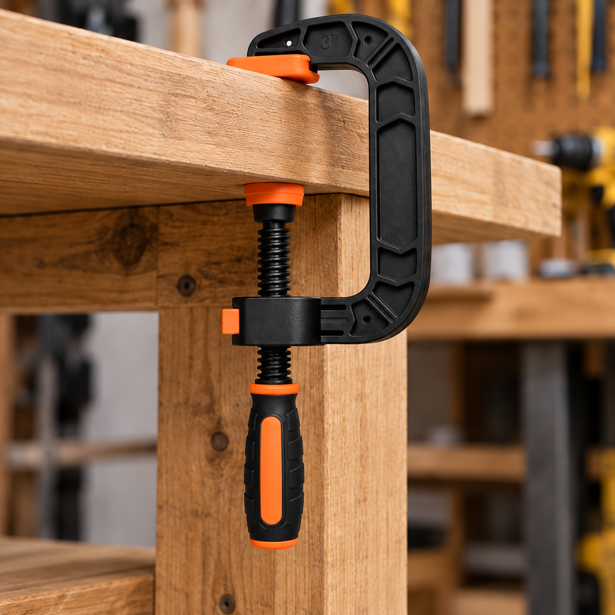 3-Inch Quick-Release C-Clamp