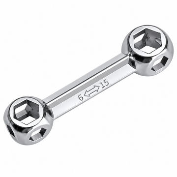 Multi-Size Rotating Socket Wrench