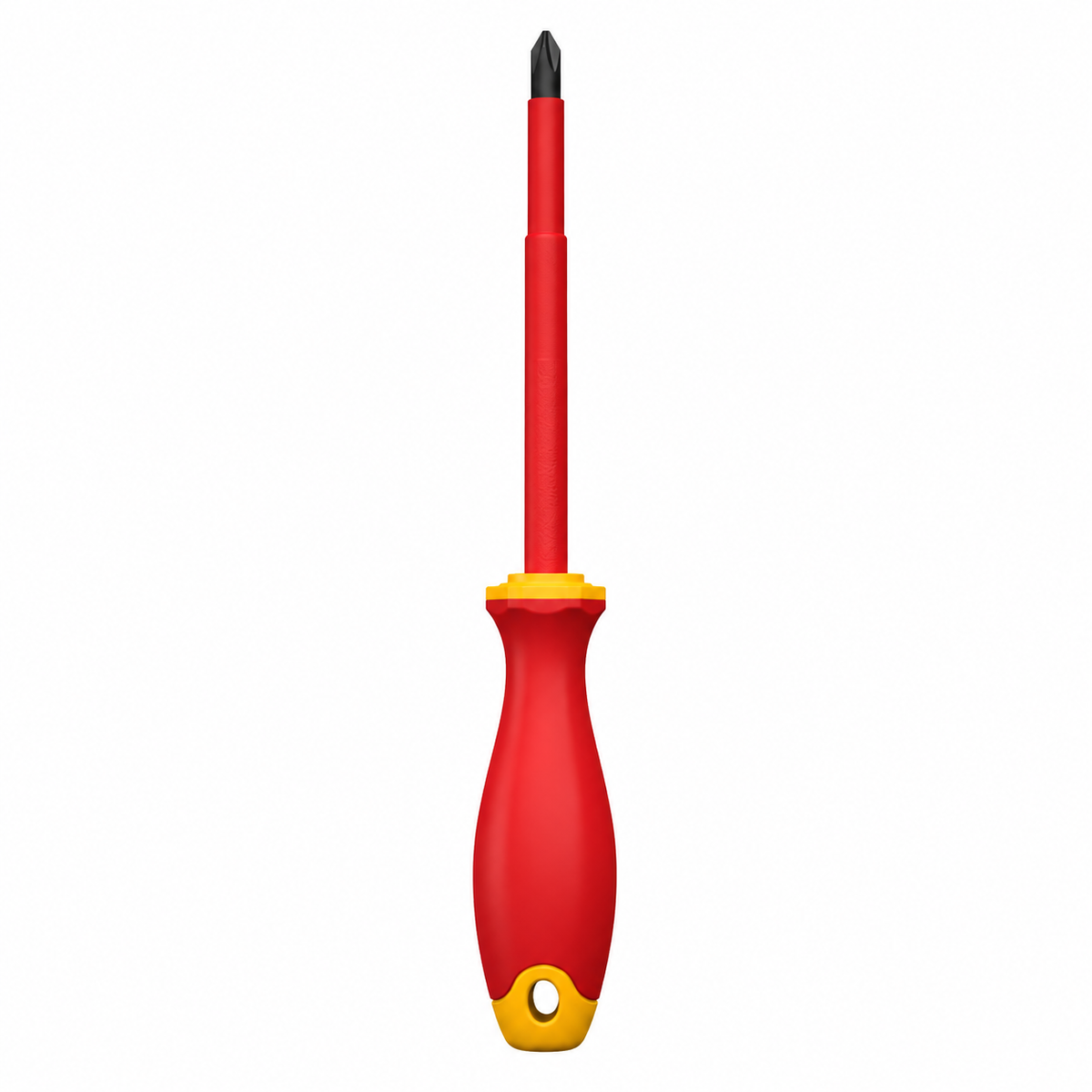 Insulated Phillips Screwdriver white background view